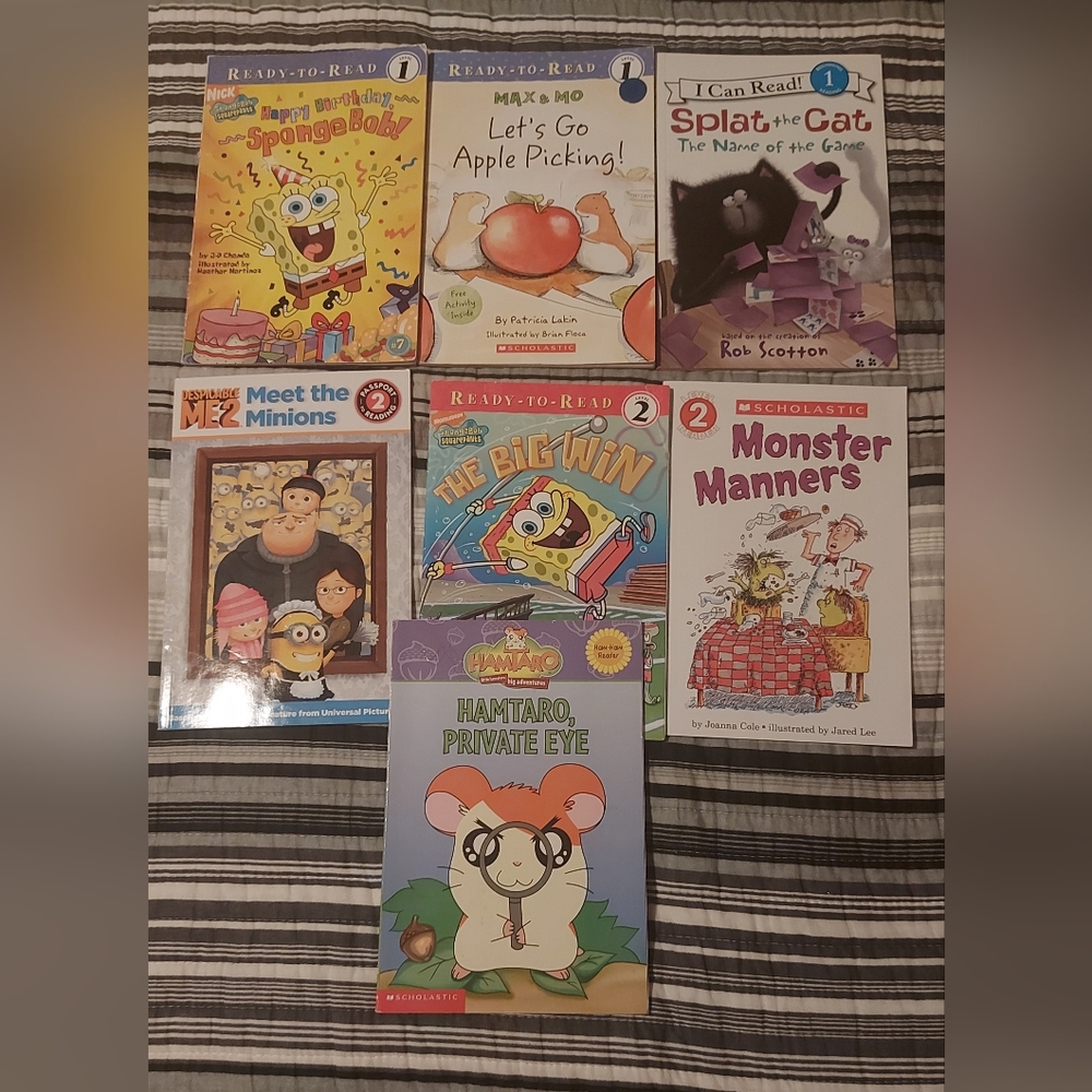 SpongeBob SquarePants and Friends Kids Book Collection - Yellow and Multicolor